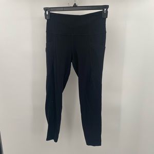 Athleta black leggings size small super soft fabric